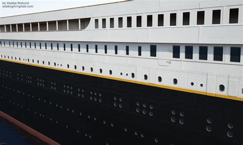 Vasilije Ristovic Rms Titanic 3d Model Wip