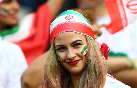 Fans Of Iran During The 2014 Fifa World Cup Brazil Group F Match Between Iran And Nigeria Iran
