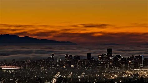 Downtown Vancouver Fog Timelapse Youtube