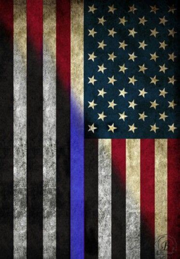 46 police flag wallpaper on wallpapersafari. Thin Blue Line American Flag. Definitely want this as a ...