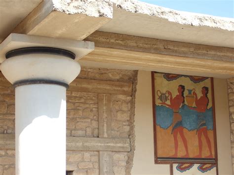 Heraklion Knossos Minoan Palace Wall Mural Knossos