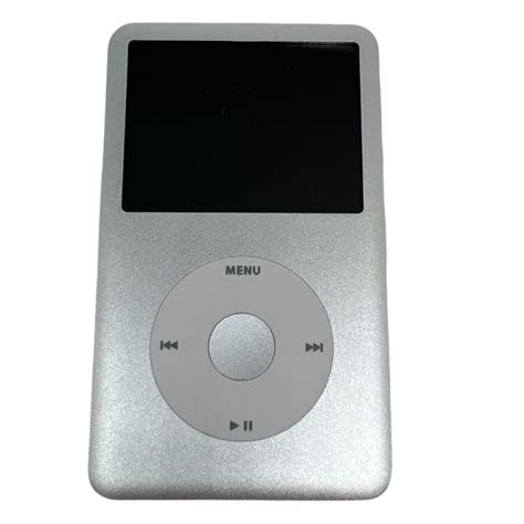 Pre Owned Apple Ipod Classic 7th Generation Silver 160gb Mp3 Audio