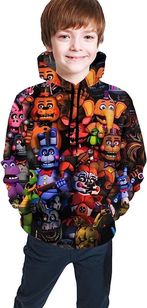 Five Nights At Freddys Fnaf Hoodie 3d Print Pullover Sweatshirts