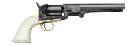 Pietta 1851 Navy Black Powder Revolver 36 Cal Muzzle