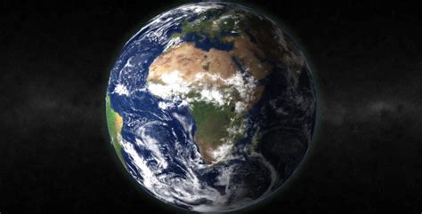 Looping Realistic Earth With Matte By Spacestockfootage