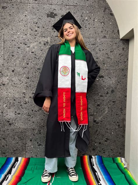 Graduation Class Of 2023 First Generation Mexican Sash Sarape Zarape No