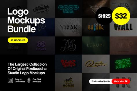 120 Best Logo Mockup Templates Free And Paid The Designest