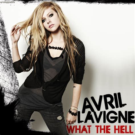 What The Hell Fanmade Single Cover Avril Lavigne Fan Art Fanpop