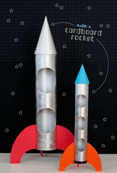 Cardboard Rocket Ships Lesson Plans