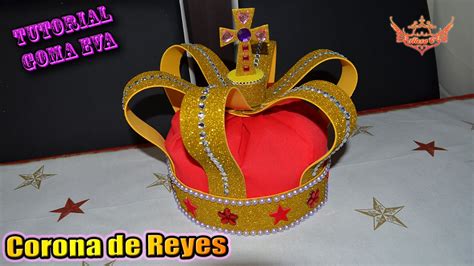 ♥ Tutorial Corona De Reyes De Goma Eva Foamy ♥ Youtube