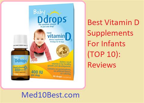 Vitamin d can also come from your diet. Best Vitamin D Supplements For Infants 2021 Reviews ...