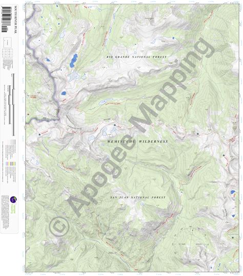 South River Peak Co Amtopo By Apogee Mapping Inc