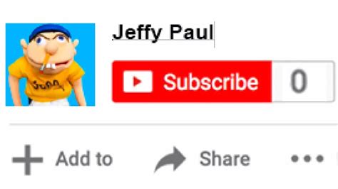 Jeffy Paul Reactions 204 React To Jeffys Youtube Channel Sml