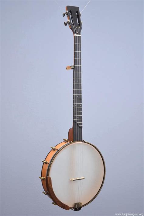 Custom Ome Tupelo 12 Open Back Banjo W Slotted Headstock 7355