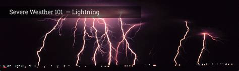 Severe Weather 101 Lightning Types