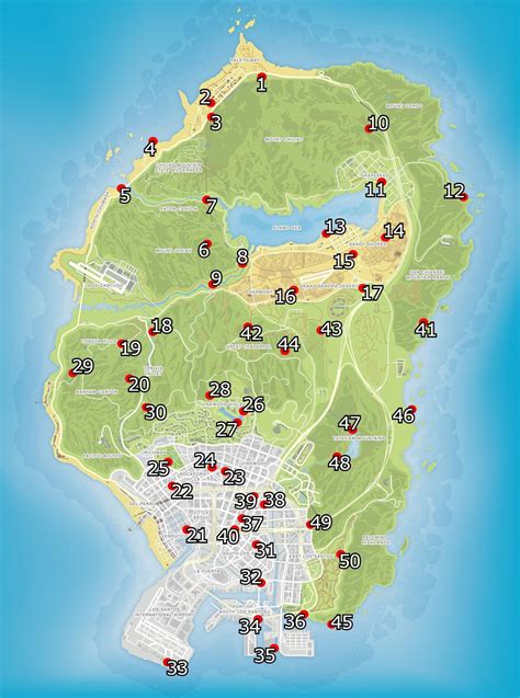Gta 5 Spaceship Parts Map And Guide To All 50 Locations