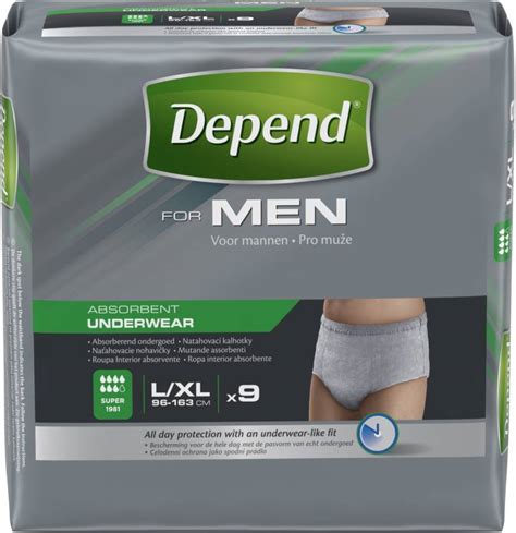 Depend Pull Up Adult Diapers For Men Xl Buy 9 Depend Soft And