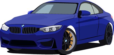 Bmw M4 Cartoon