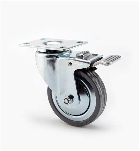 Heavy Duty Casters With Brakes Table Casters With Safety Double Lock