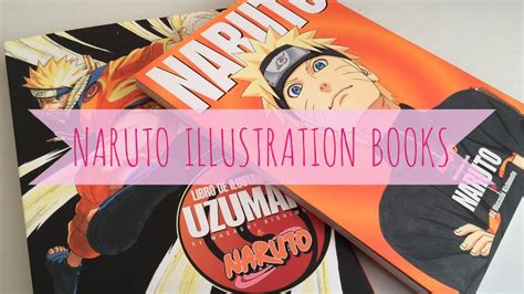 Naruto Illustration Books View Artbook 1 And 2 Youtube