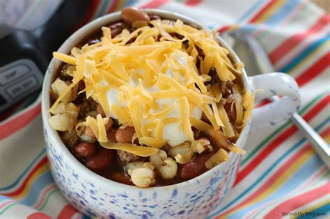 Even better, this crock pot chicken taco soup has a delicious flavor that will have everyone coming back for more! Served Up With Love: Crock Pot Taco Soup