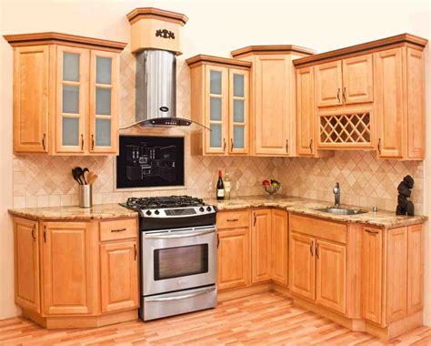 But we do have high quality solid wood cabinets, and i'm in full agreement…we'll have them professionaly painted rather than rip them out. Maple Wood Cabinets - Home Furniture Design