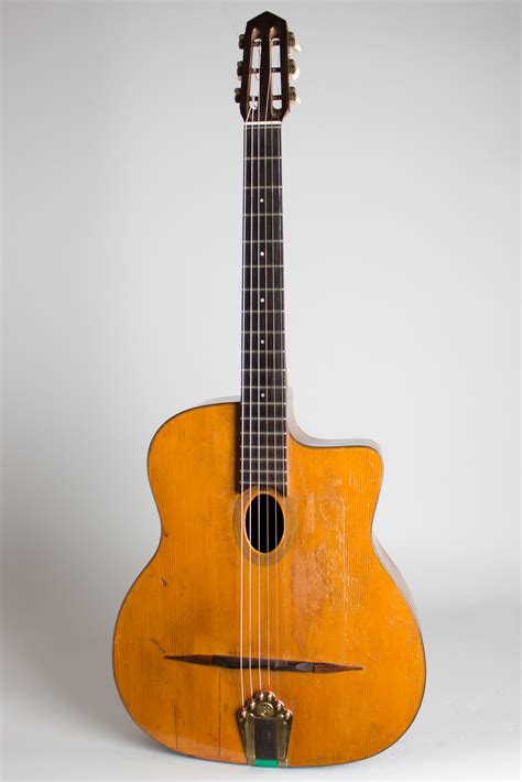 Busato Petite Modele Gypsy Jazz Acoustic Guitar 1943 Retrofret