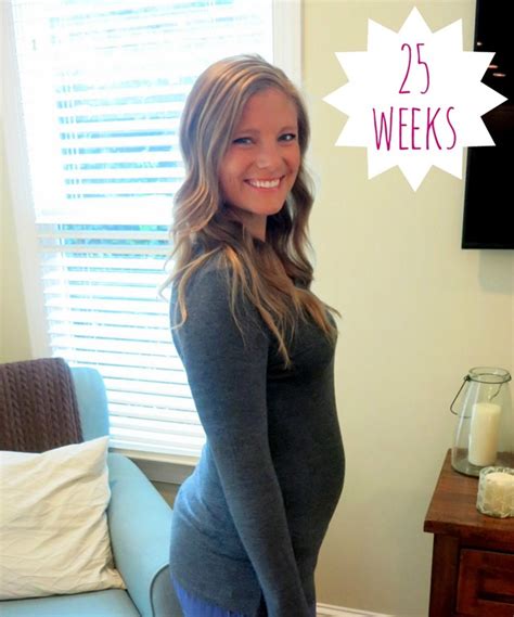 How Big Is Your Belly At 25 Weeks Pregnant Pregnantbelly