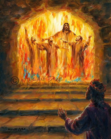 Shadrach Meshach And Abednego In The Fiery Furnace Daniel 3 Etsy India