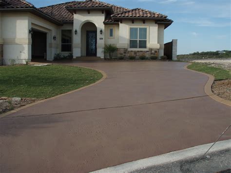 Stained Concrete Driveways Patios Sidewalks Garages Stained