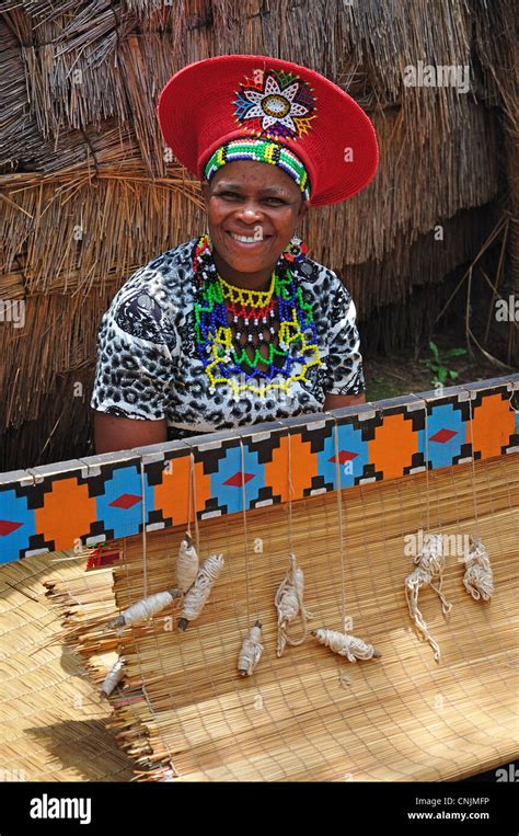 Married Zulu Woman In Lesedi African Cultural Village Broederstroom Johannesburg Gauteng