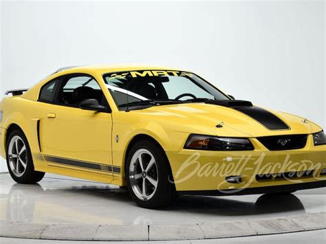 2003 Ford Mustang Mach 1 Custom Coupe Sold At Barrett Jackson Fall