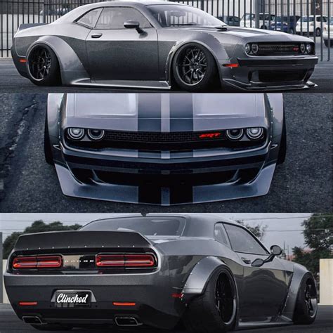 Challenger Wide Body Kit Mopar Widebody Any Challenger With This Kit