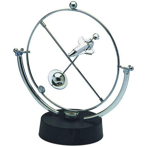 Kinetic Space Shutle Spinning Pendulum Mesmerizing Physics Sculpture