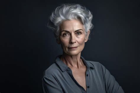 Premium Ai Image Older Woman Portrait Looks Like Shes Been Through A Lot