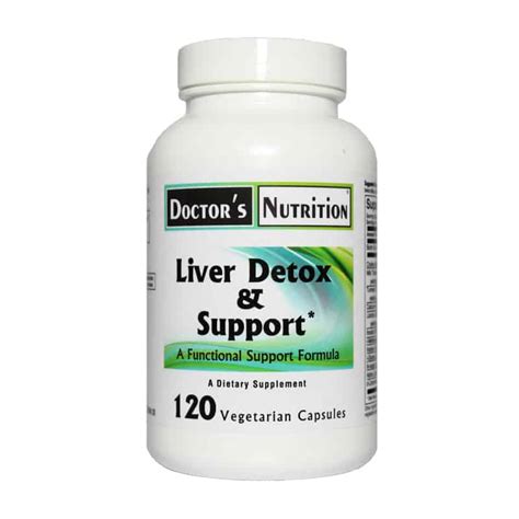 Liver Detox And Support 120 Capsules Doctors Nutrition