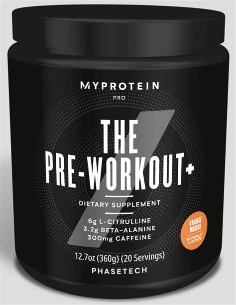 MyProtein THE Pre Workout Review Ingrediënten Resultaten