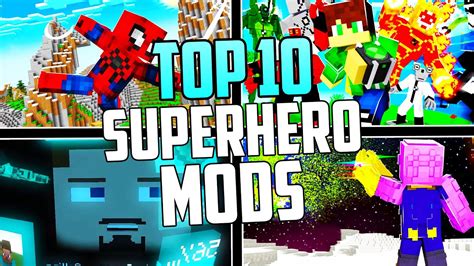 Top 10 Superhero Minecraft Mods 2024 Best Superhero Mods Youtube