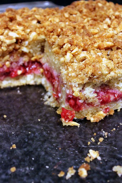 Raspberry Almond Crumble I Whipped Up For The Community Potluck Baking