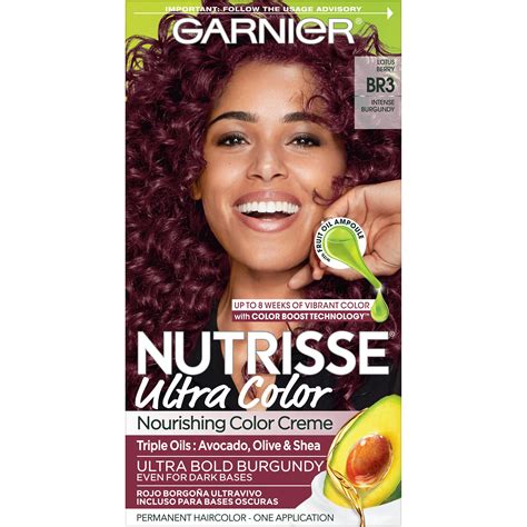 Buy Garnier Hair Color Sse Ultra Color Nourishing Creme Br3 Intense Burdy Lotus Berry Red