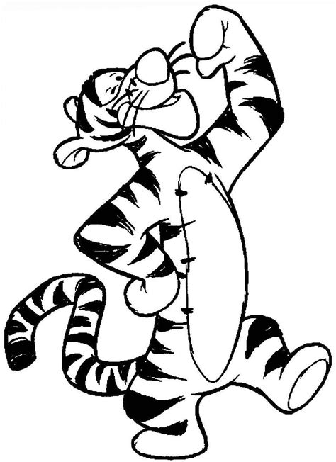 How To Draw Tigger From Winnie The Pooh With Easy Steps Disney