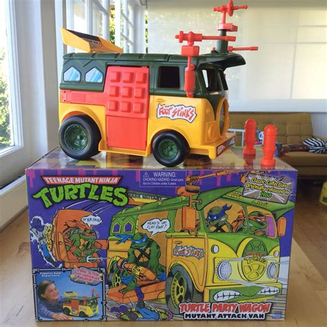 Tmnt Party Wagon Classic Collection Reissue In 2013 Teenage Mutant