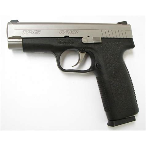 Kahr Arms Tp45 45 Acp Caliber Pistol With Night Sights New Pr22014