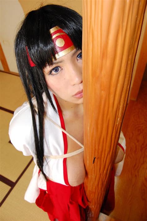 Chouzuki Maryou Tomoe Queens Blade Queens Blade Bdsm Bondage Bound Cosplay Photo