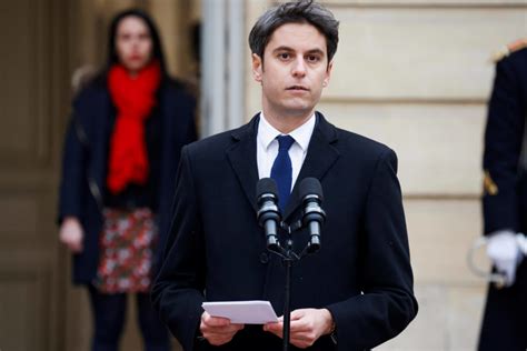 France Qui Est Gabriel Attal Le Premier Ministre Homosexuel Et Le Plus Jeune De La Vème