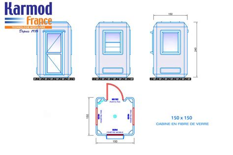 Guérite De Gardien Modulaire Karmod France