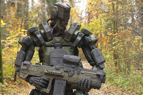 Artstation Amak Robot Soldier Michael Weisheim Beresin Character