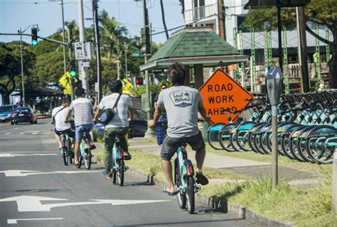 Bikeshare Hawaii Said Today It Has Finished Adding 33 New Biki Stops To