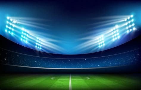 Soccer Stadium And Lighting | Soccer stadium, Nature logo design, Stadium