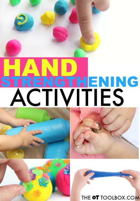 Hand Strengthening Exercises For Kids The Ot Toolbox 2022